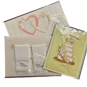 (3 x 3D Wedding Cards)